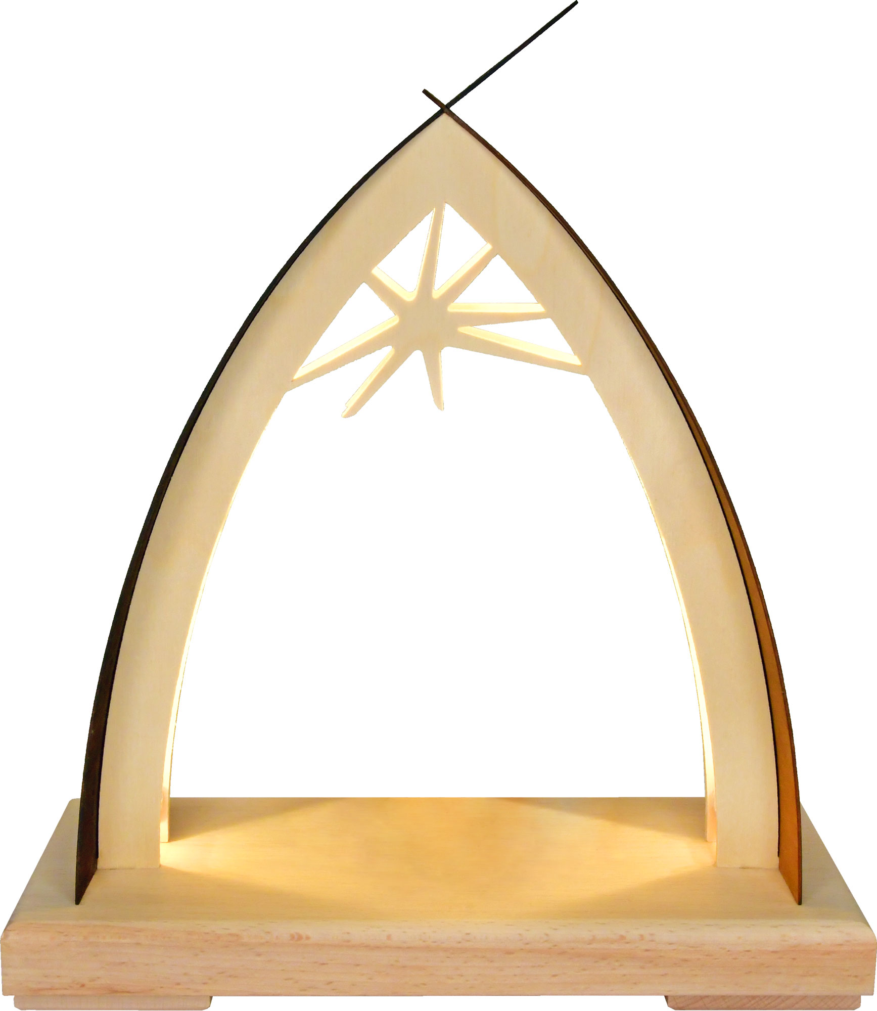 Schwibbogen, Nativity scene, unassembled LED strip