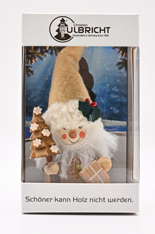 WM Weihnachtsmann natur, H 11,5 cm