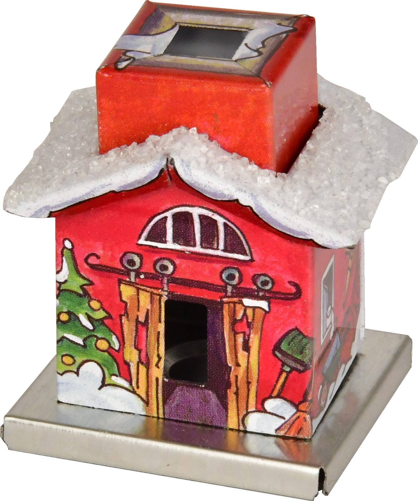 Maison à encens KNOX en métal, The Little One, chaufferie