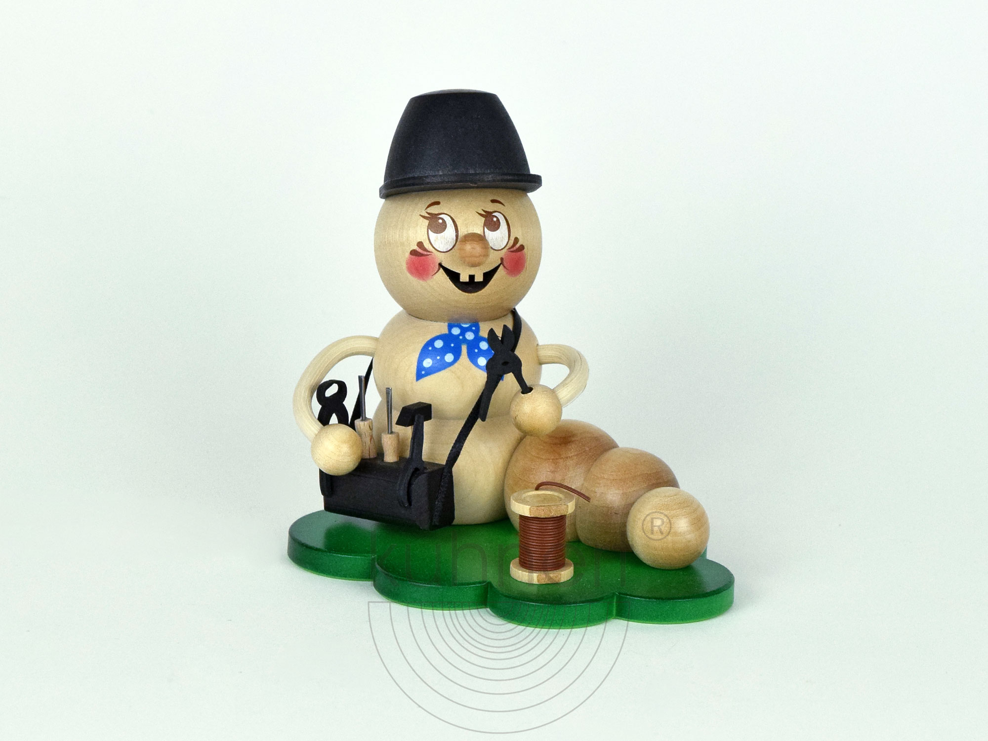 Smoking figure cable worm Rudi approx. 14 cm