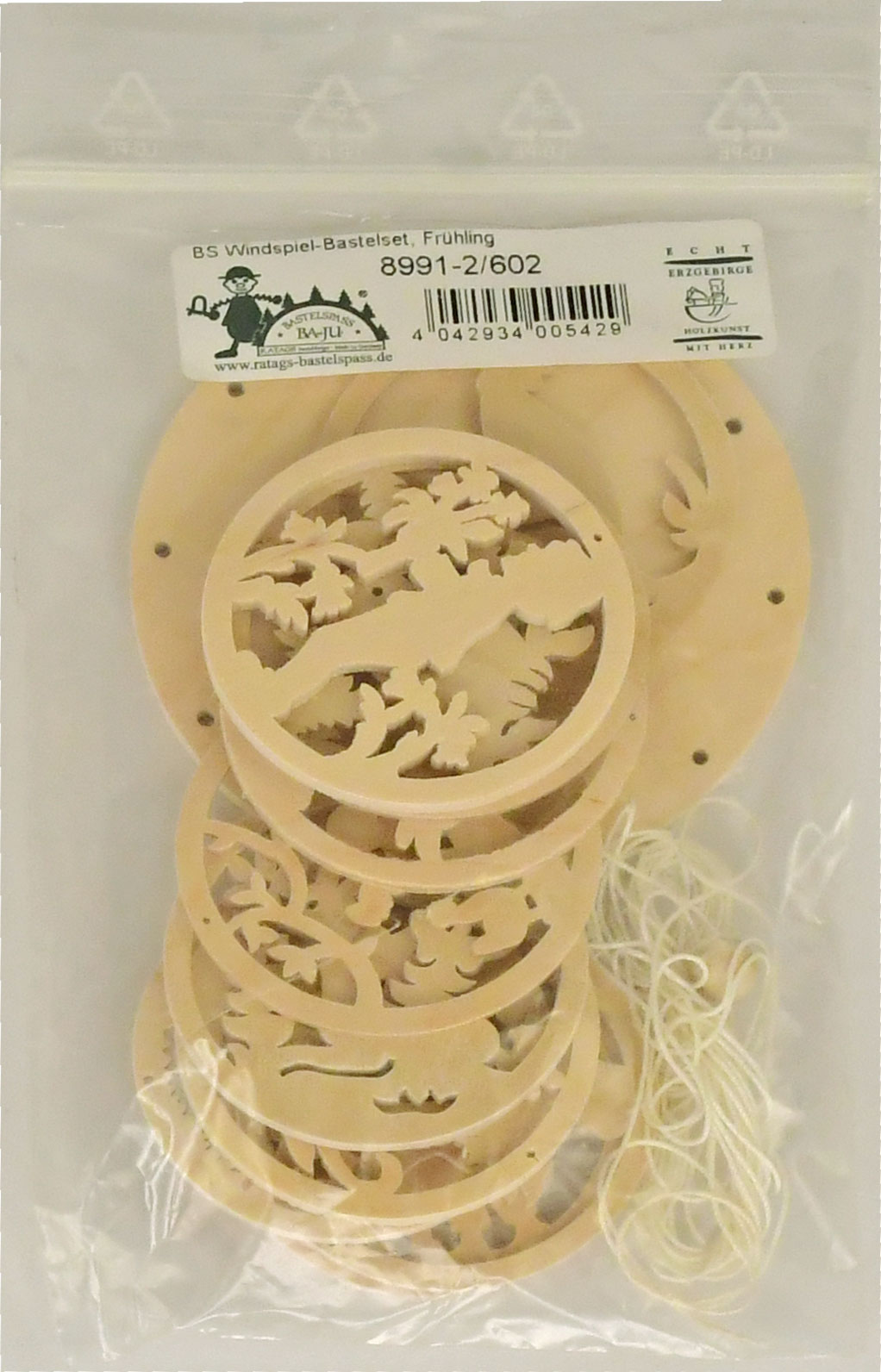 Wind chime for crafting, spring