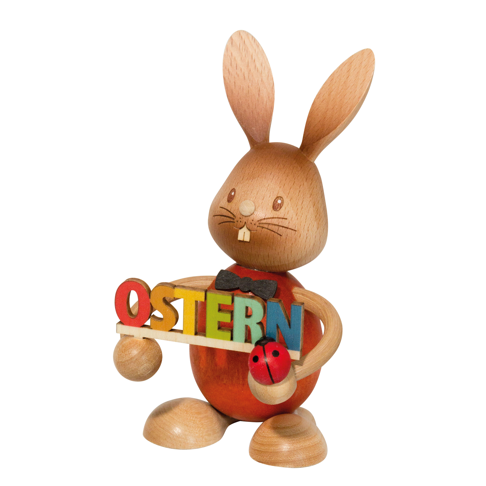 Stupsi mit Osterschrift
