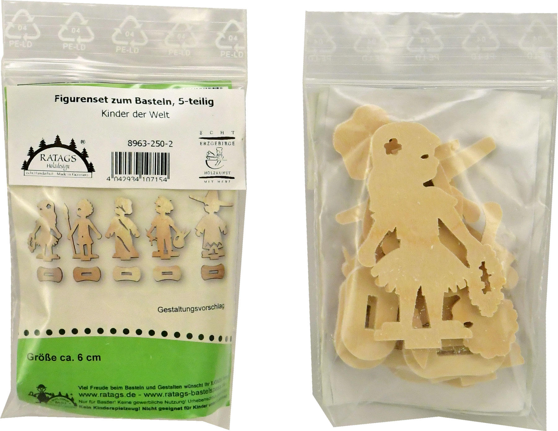 5-piece craft set Children of the World