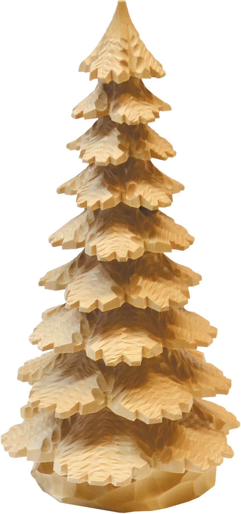 Smoking spruce made of solid wood, natural