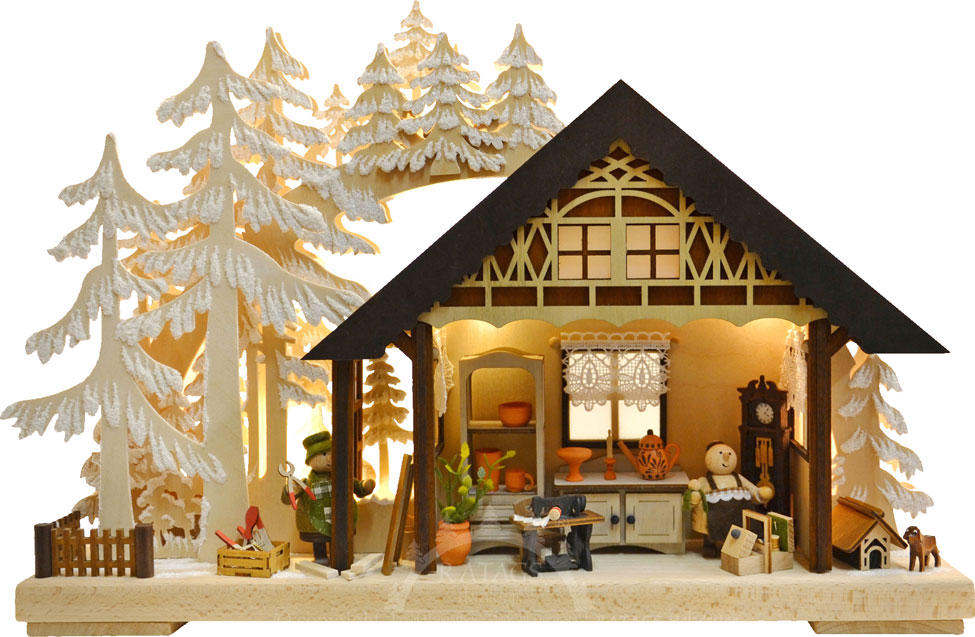 3D candle arch, small, DIY, hoarfrost, new for 2017