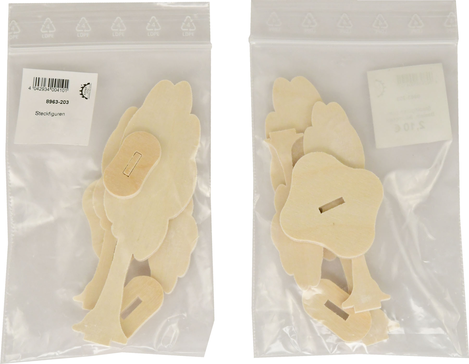 Steckfiguren zum Basteln, Bäumchen