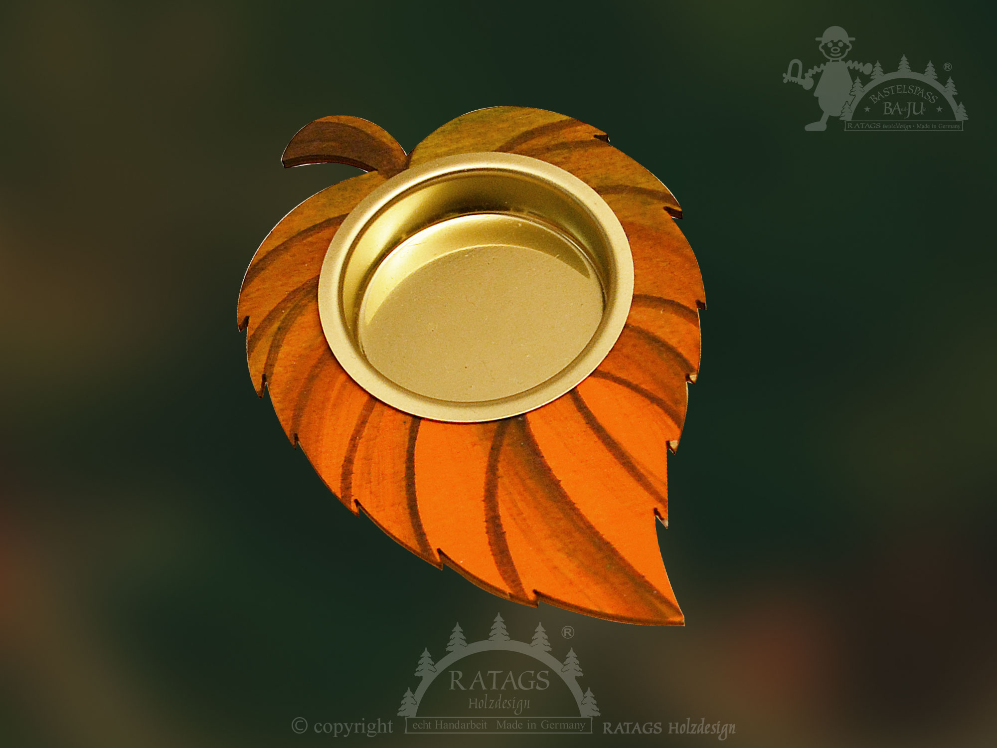 Teelichthalter-Linde, zum Basteln