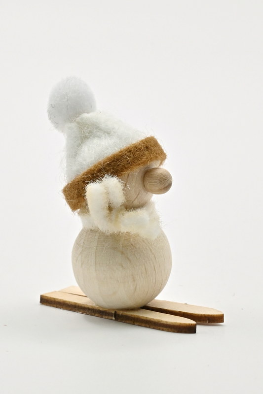 Schneemann mini, auf Ski 3 cm