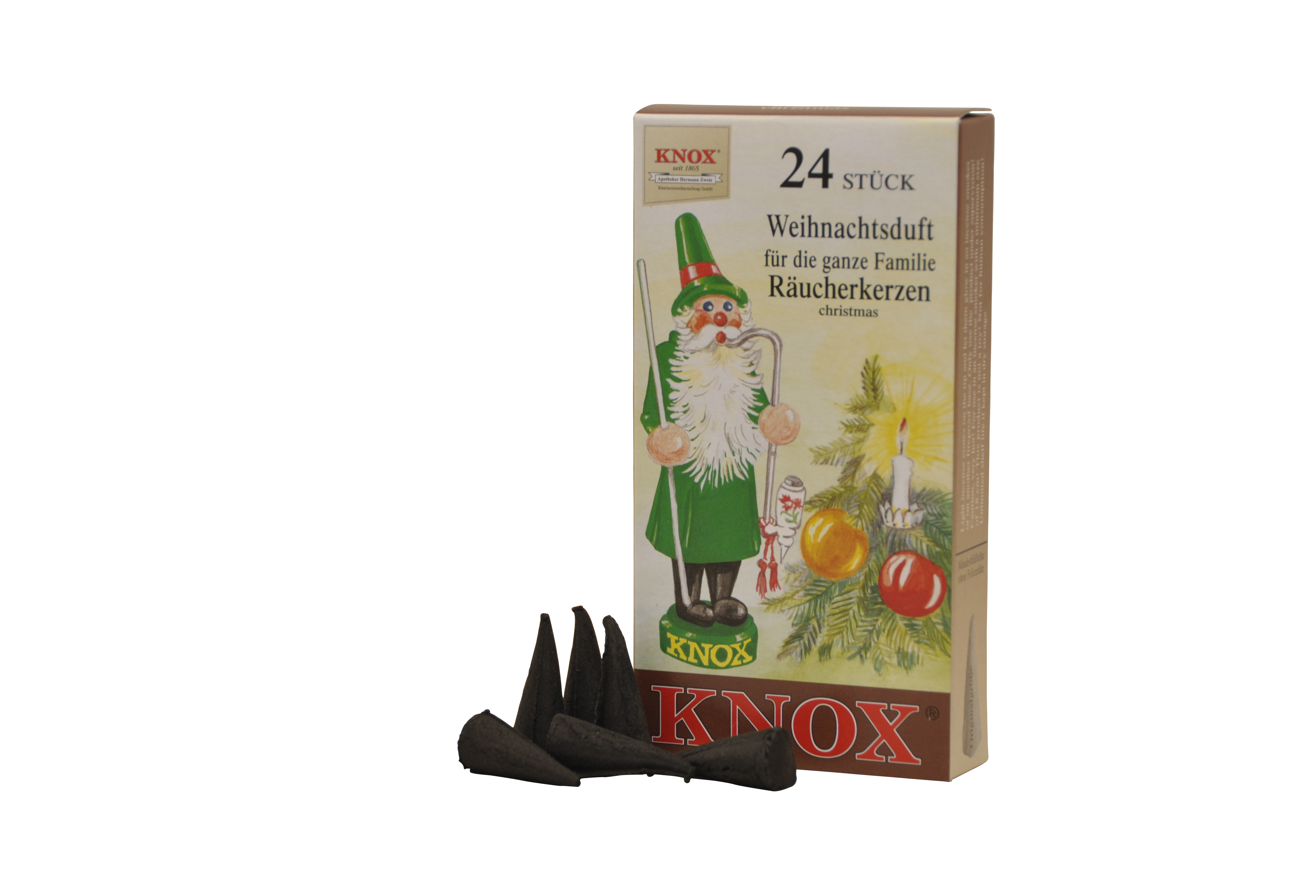 KNOX-Räucherkerzen - Weihnachtsduft