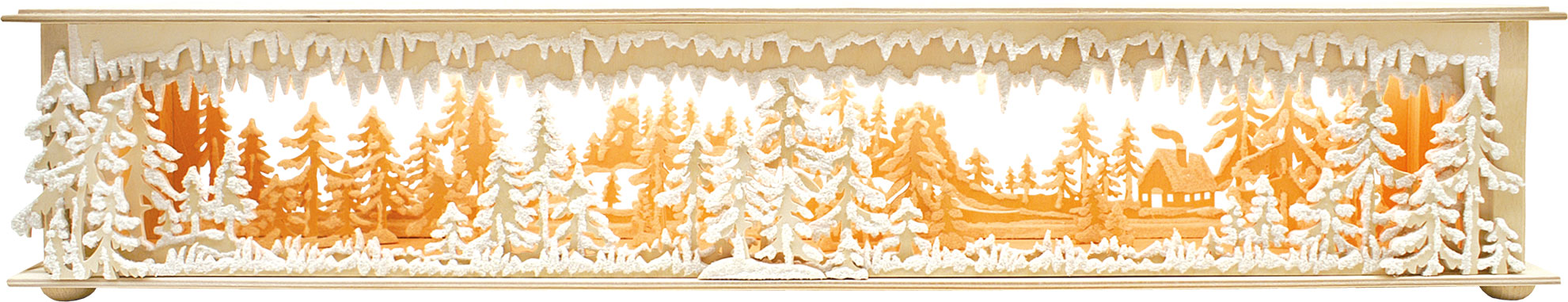 Raumleuchte gr., Wald, Sandsteingebirge, Raureif Raumleuchte gr., Wald, Sandsteingebirge, Raureif