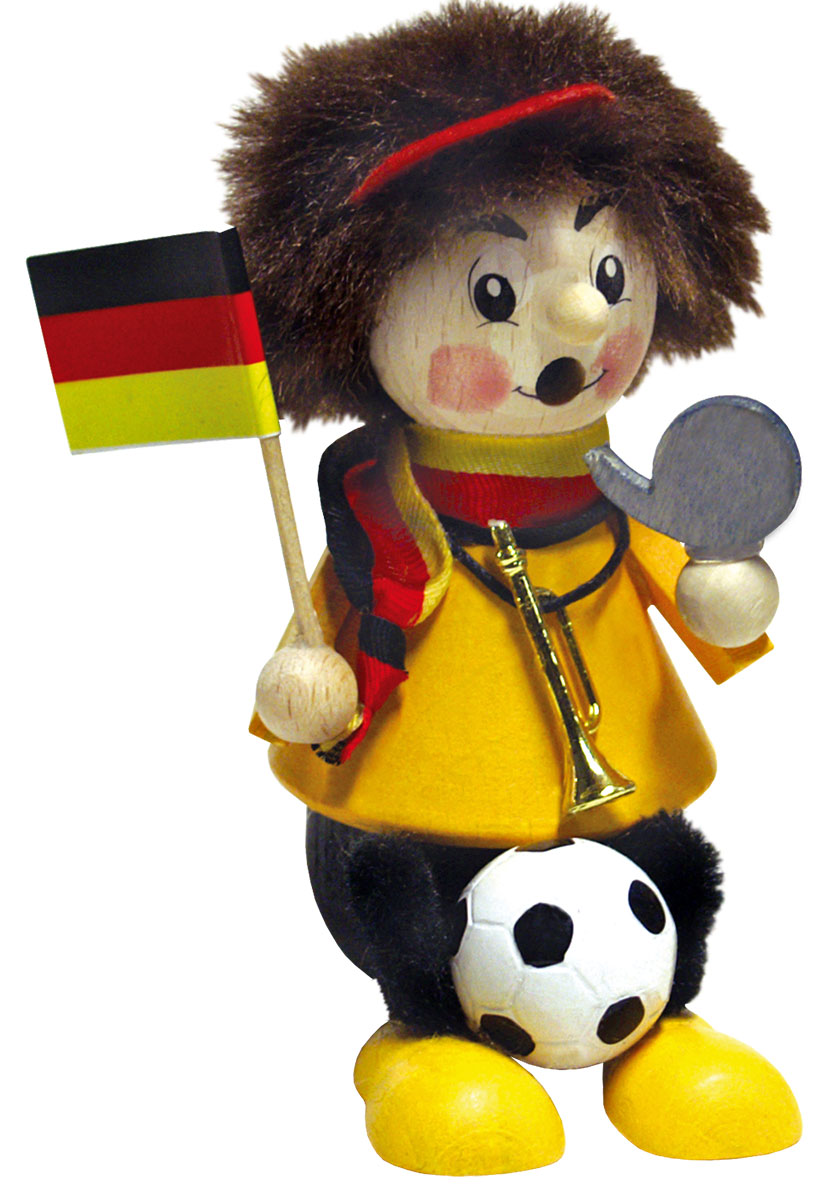 Incense burner, footballer incense burner