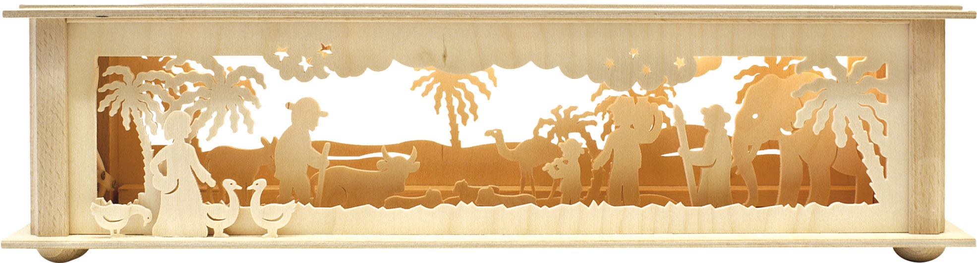 Raumleuchte kl., für Krippe Hirten gesägt Raumleuchte kl., für Krippe Hirten gesägt