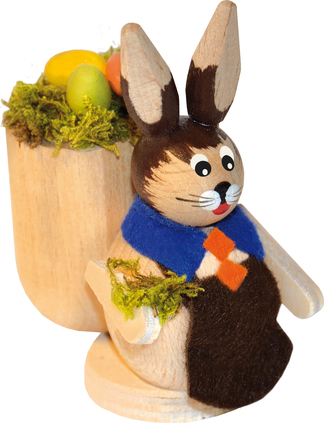 Mini bunnies with baskets for crafting