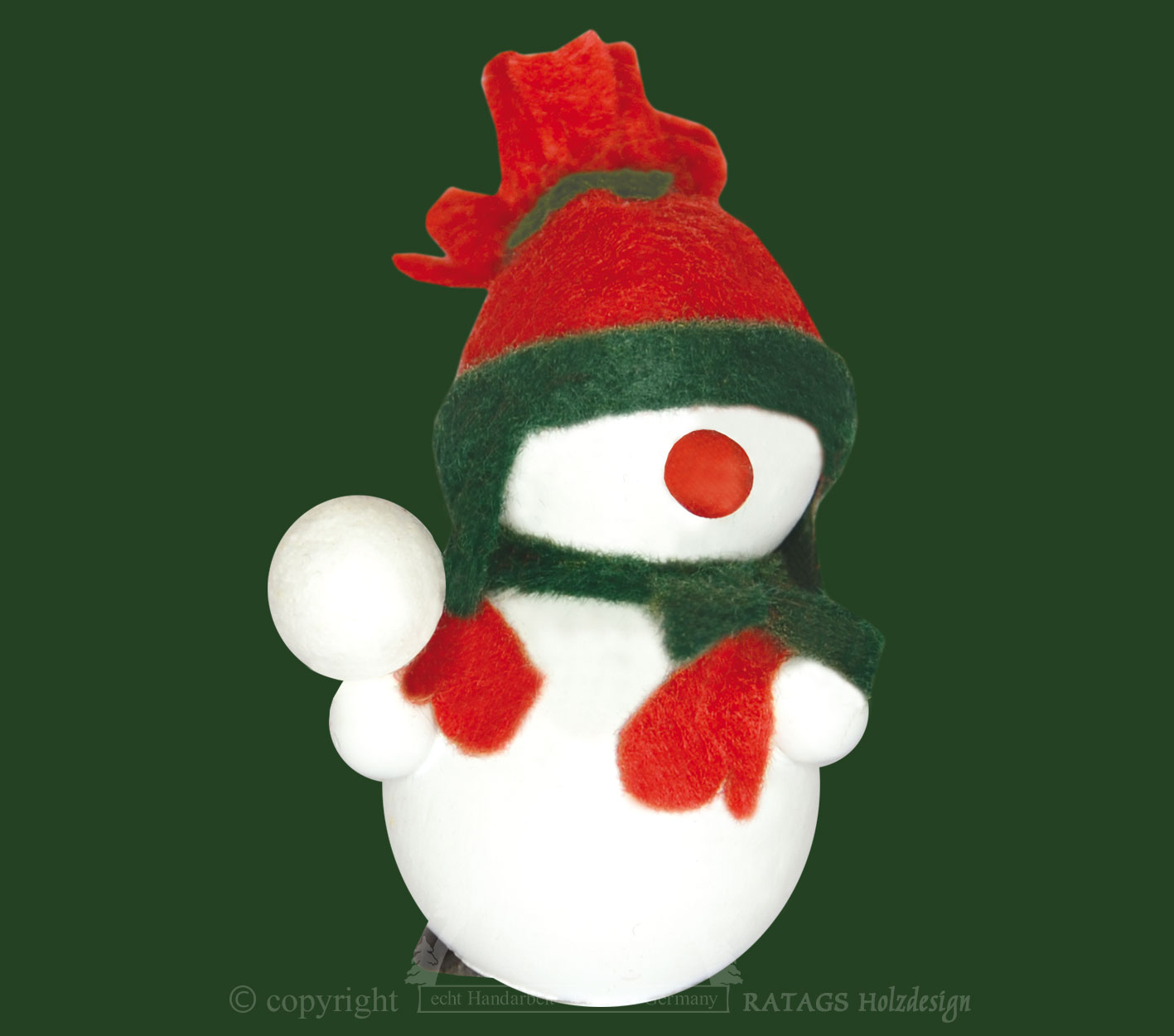 Molli, Junge Linie, Schneemann mit klein rote Mütze Molli, Junge Linie, Schneemann mit klein rote Mütze