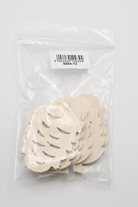 6er set Zapfen, 5,5 cm