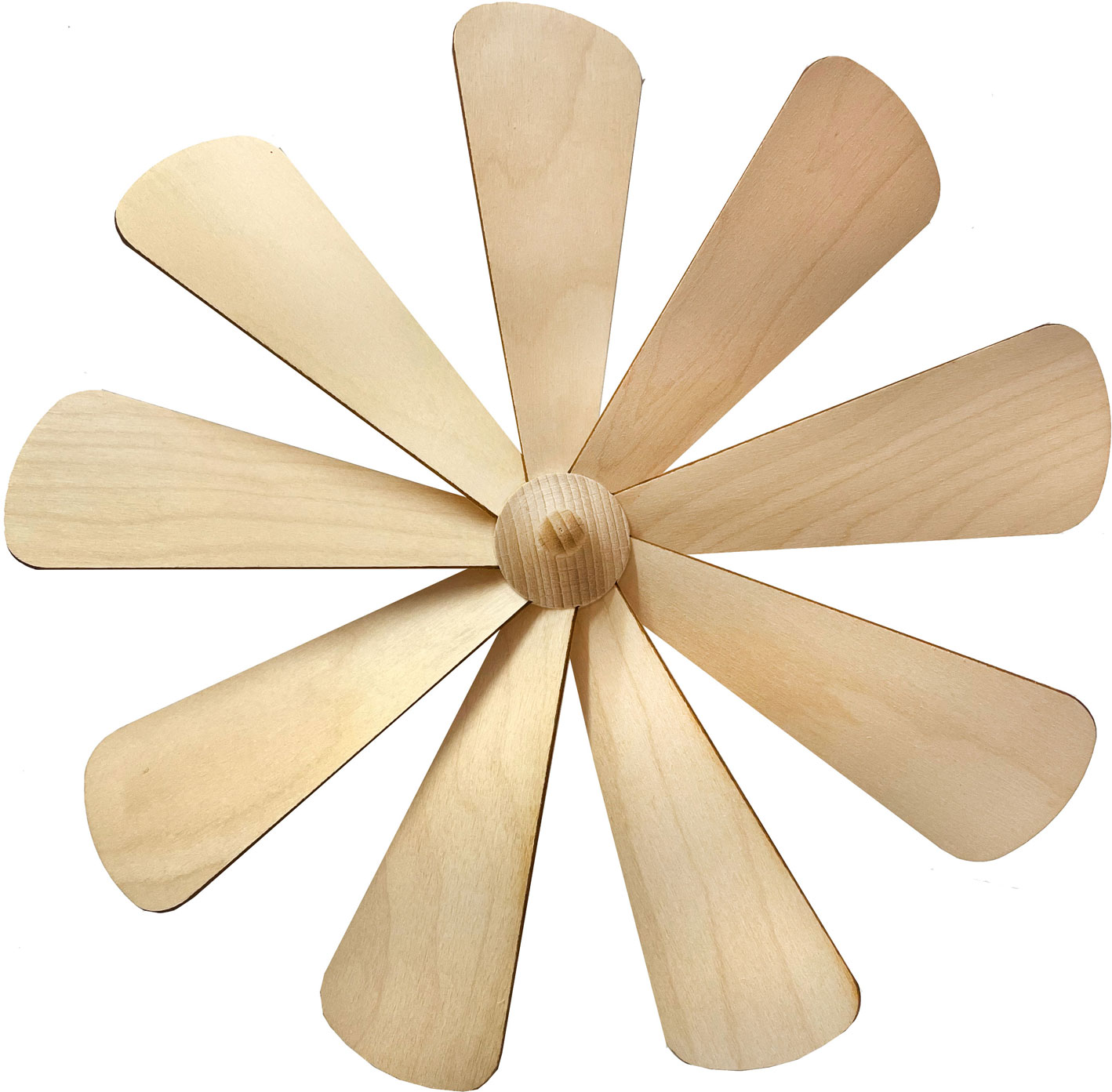 Impeller, laser-cut, 23 cm, hole 2.5 mm