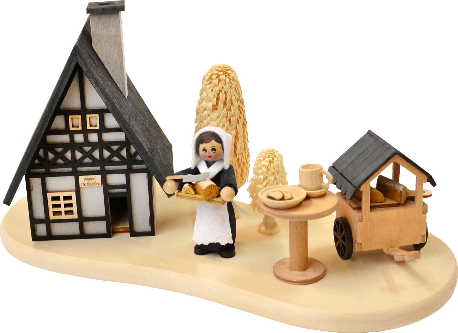 Räucherhaus, Stollenmädchen Räucherhaus, Stollenmädchen