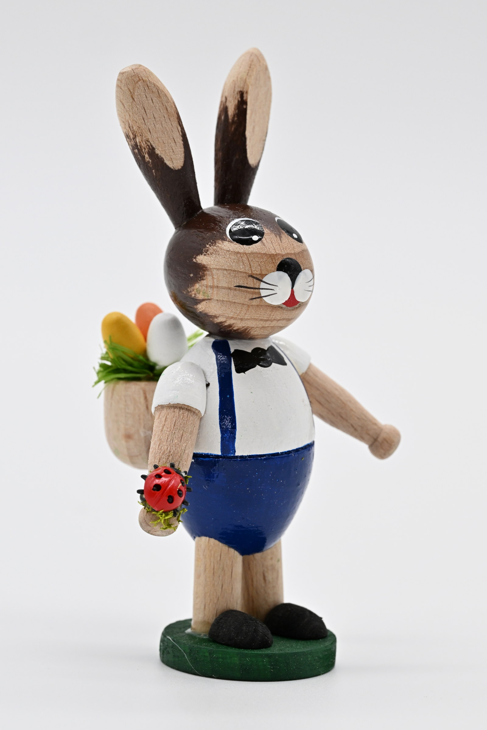 Easter bunny boy with basket