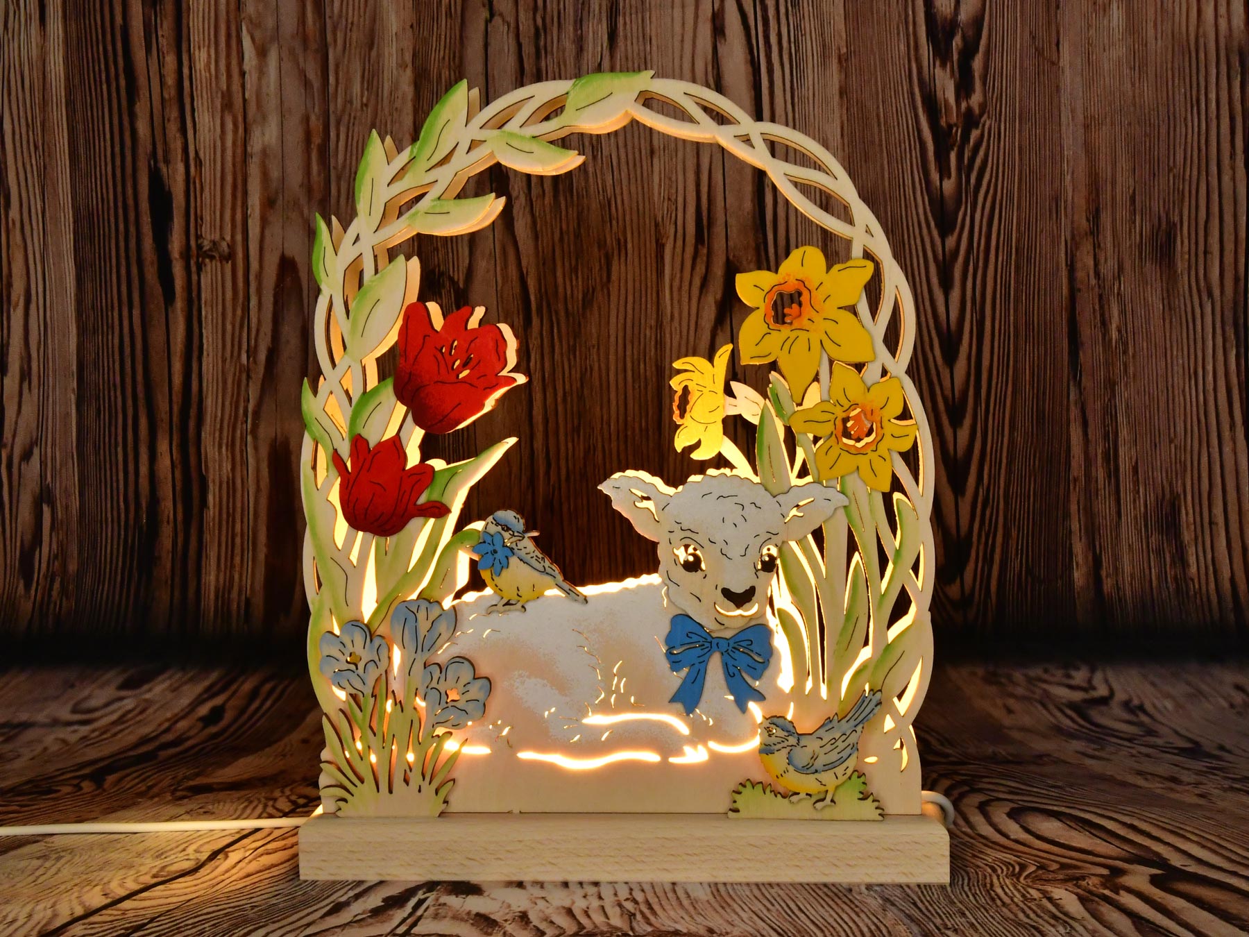 Romantikleuchte Lamm