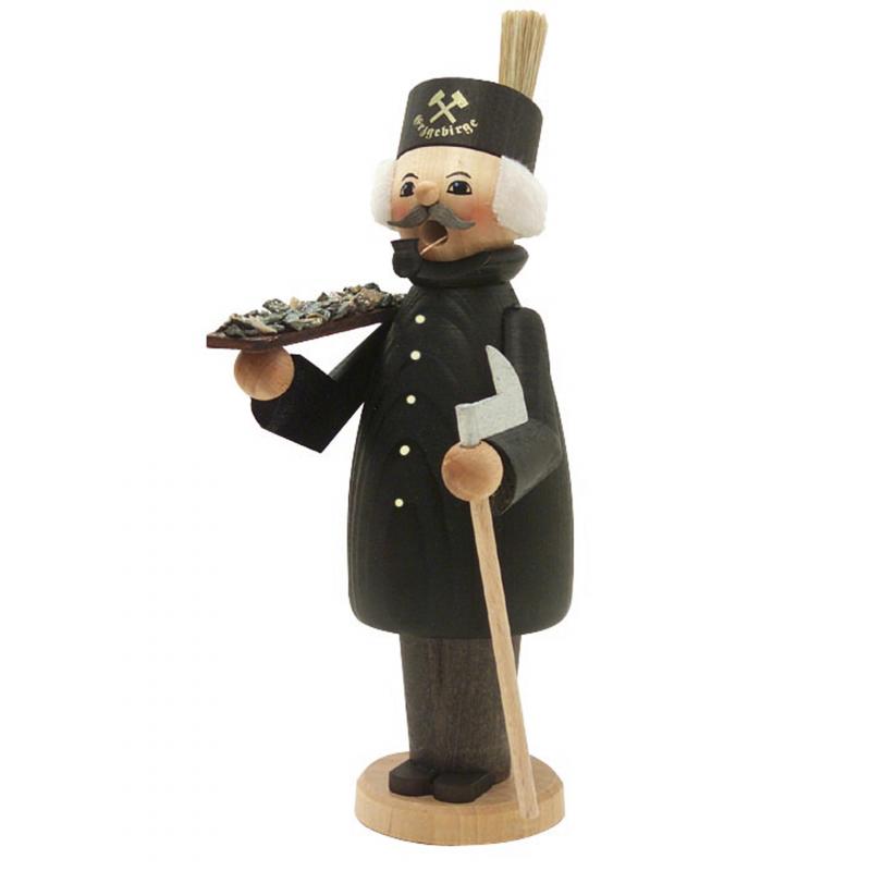 Rauchmänner, Bergmann farbig ca. 17 cm