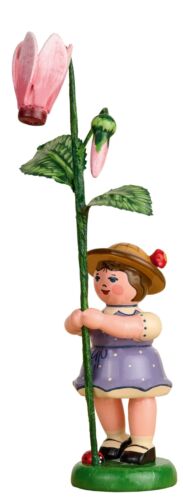 Blumenkind mit Alpenveilchen, 11 cm