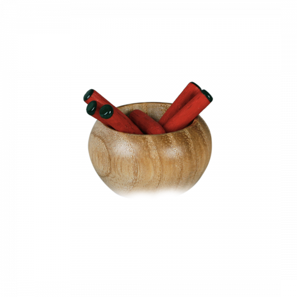 Bowl with carrots