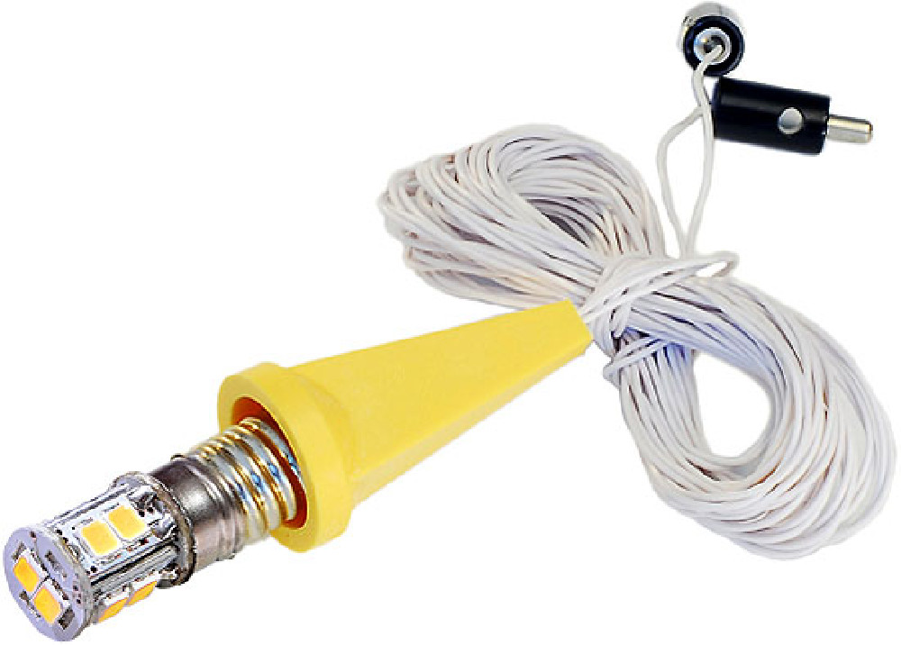 Lighting E10 LED lighting for A1e/b with cap – yellow