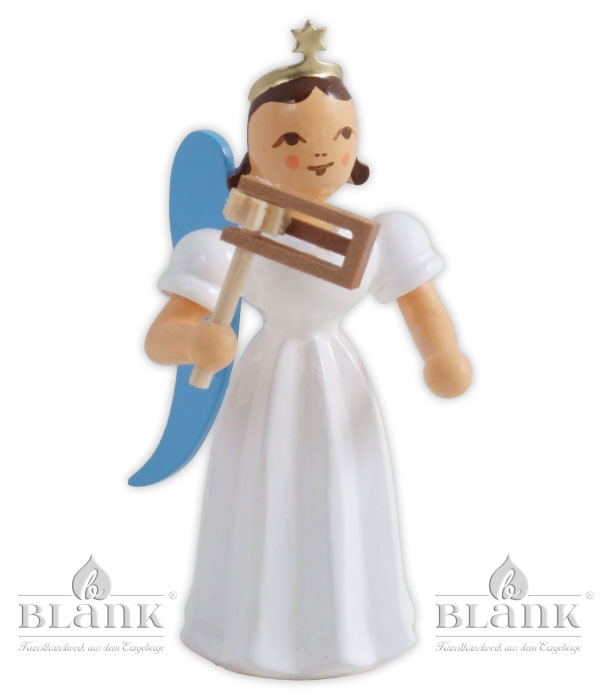 Long-skirted angel, coloured ratchet