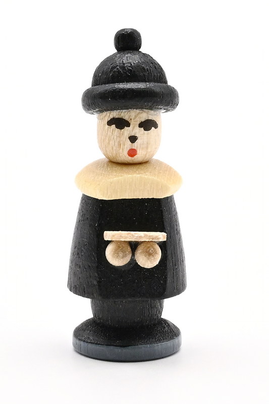 Carol singers with book 27 mm BLACK