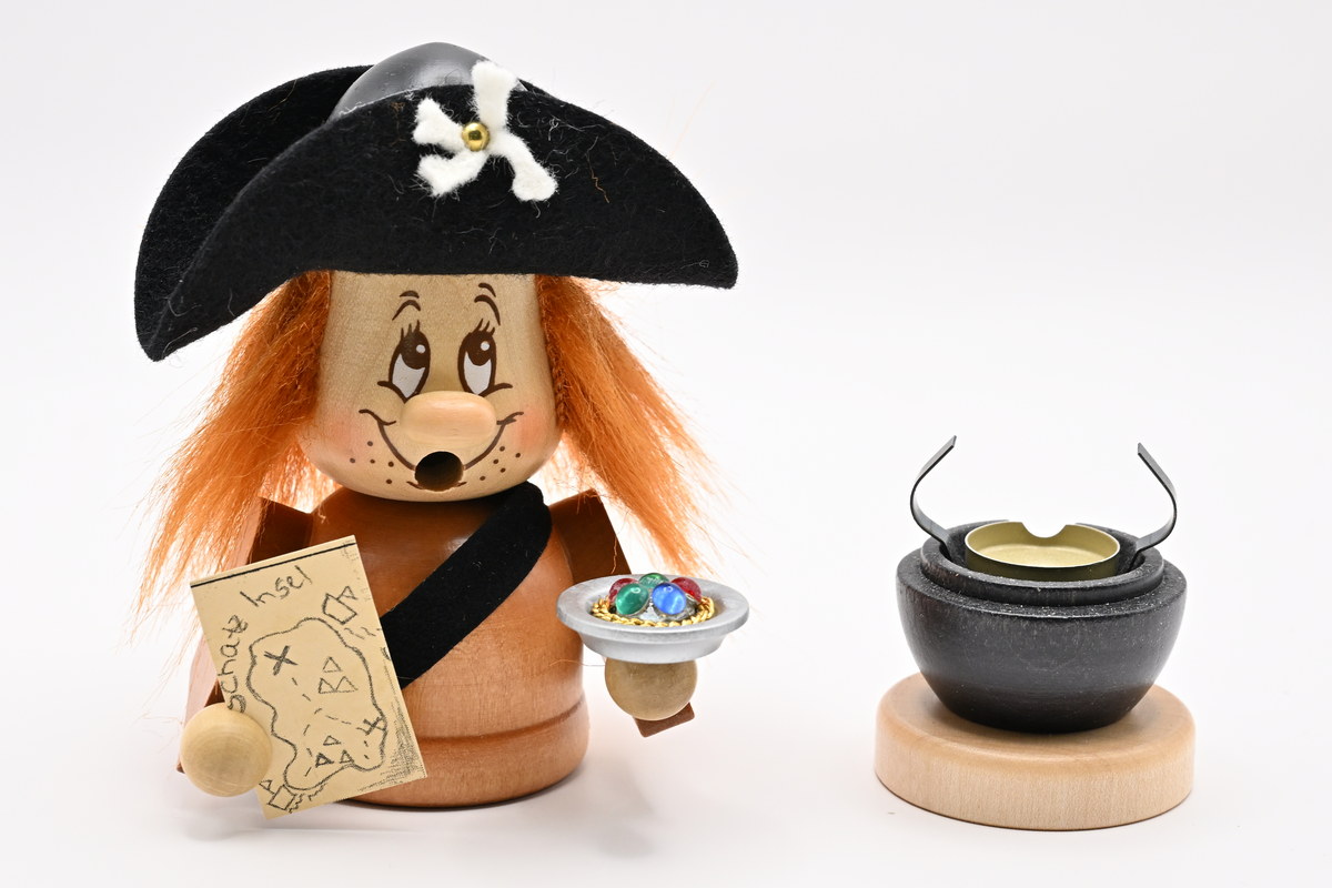 RM Miniwichtel Pirat, H 14 cm