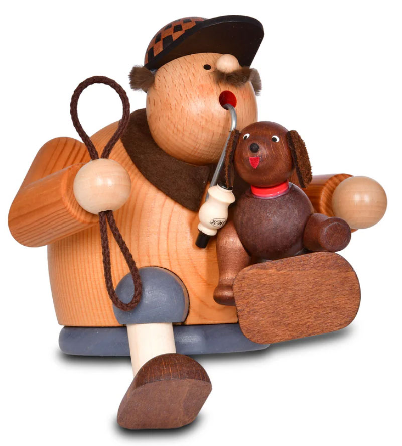 Hundefreund, Kantenhocker, Räuchermann