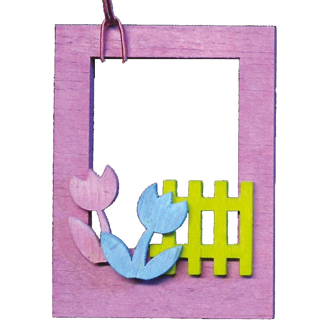 Tree decorations for crafting, flowers