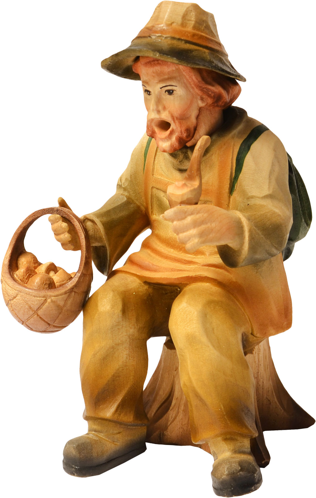 Räuchermann, geschnitzt & coloriert aus Massivholz Räuchermann, geschnitzt & coloriert aus Massivholz