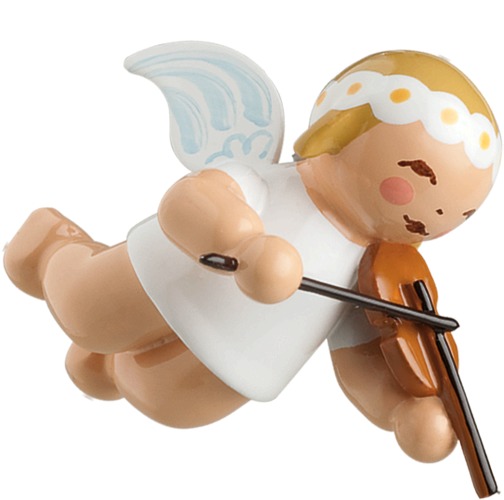 Schwebeengel, klein, mit Geige