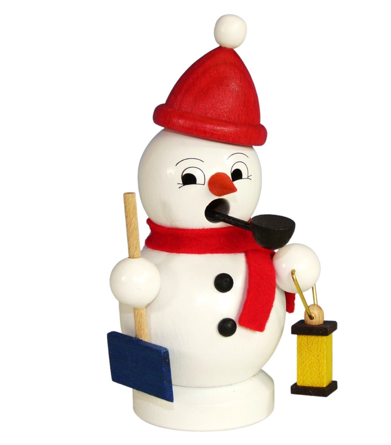 Räuchermann, Schneemann, Schaufel & Late