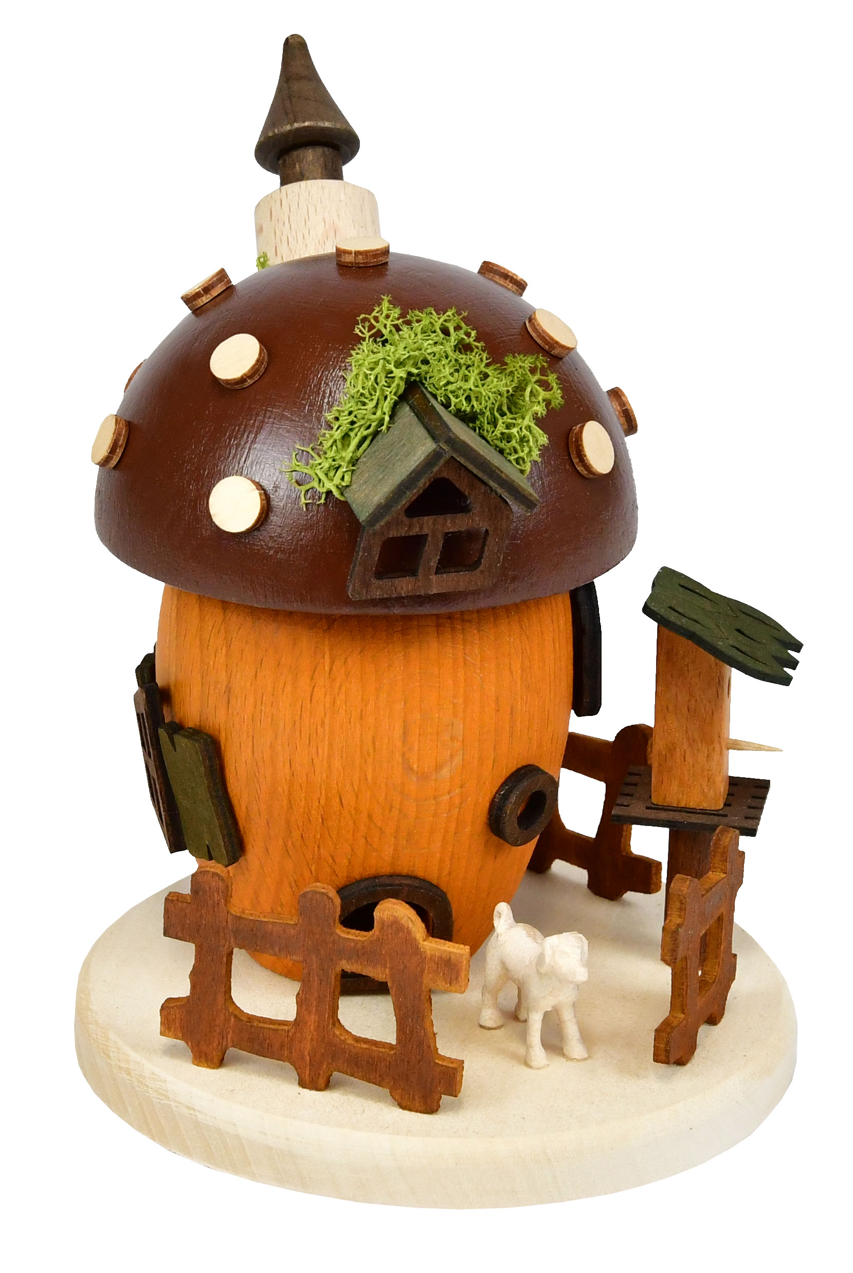 Casinha de incenso, casinha de cogumelos