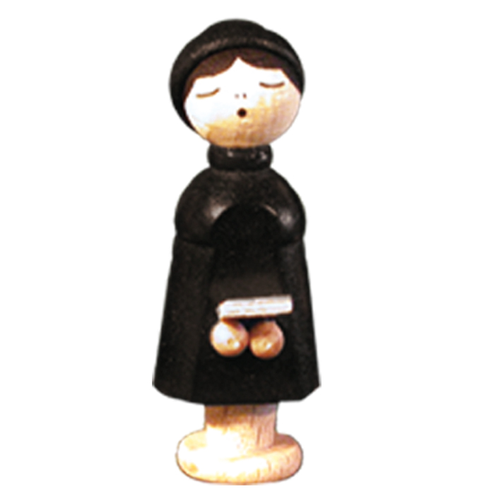 Figur zum Basteln, 1-teilig, Kurrendesänger Figur zum Basteln, 1-teilig, Kurrendesänger