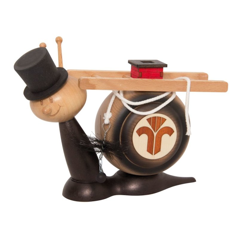 Coloured chimney sweep snail, approx. 15 cm