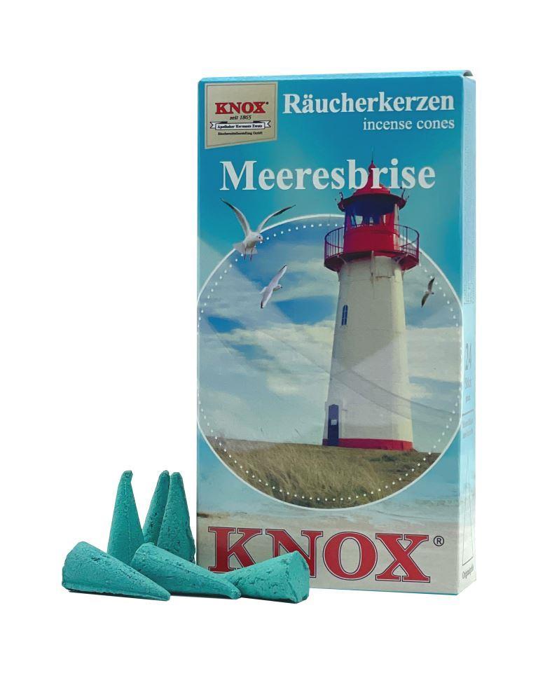 KNOX-Räucherkerzen Meeresbrise 24 St/Pack, Maße  H 2,7 cm x B 1,2 cm