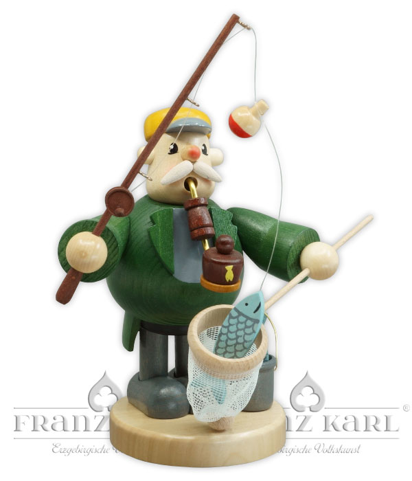 Angler Kleiner Pfeifenraucher