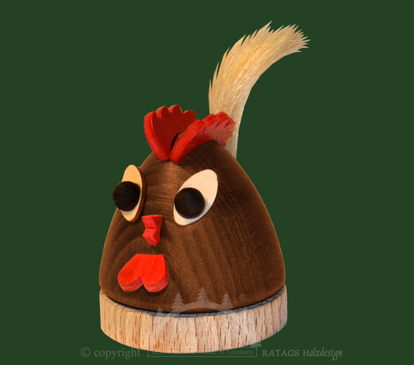 Roochgobb, Hahn Roochgobb, Hahn