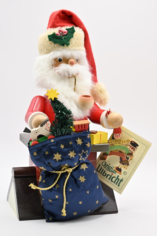 Räuchermann, Weihnachtsmann H 26 cm