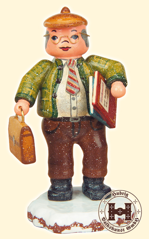 Winter child, teacher