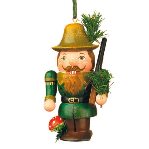 Tree decorations, nutcracker forester