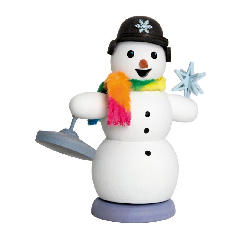 Schneemann mit Eisstock neu 2021