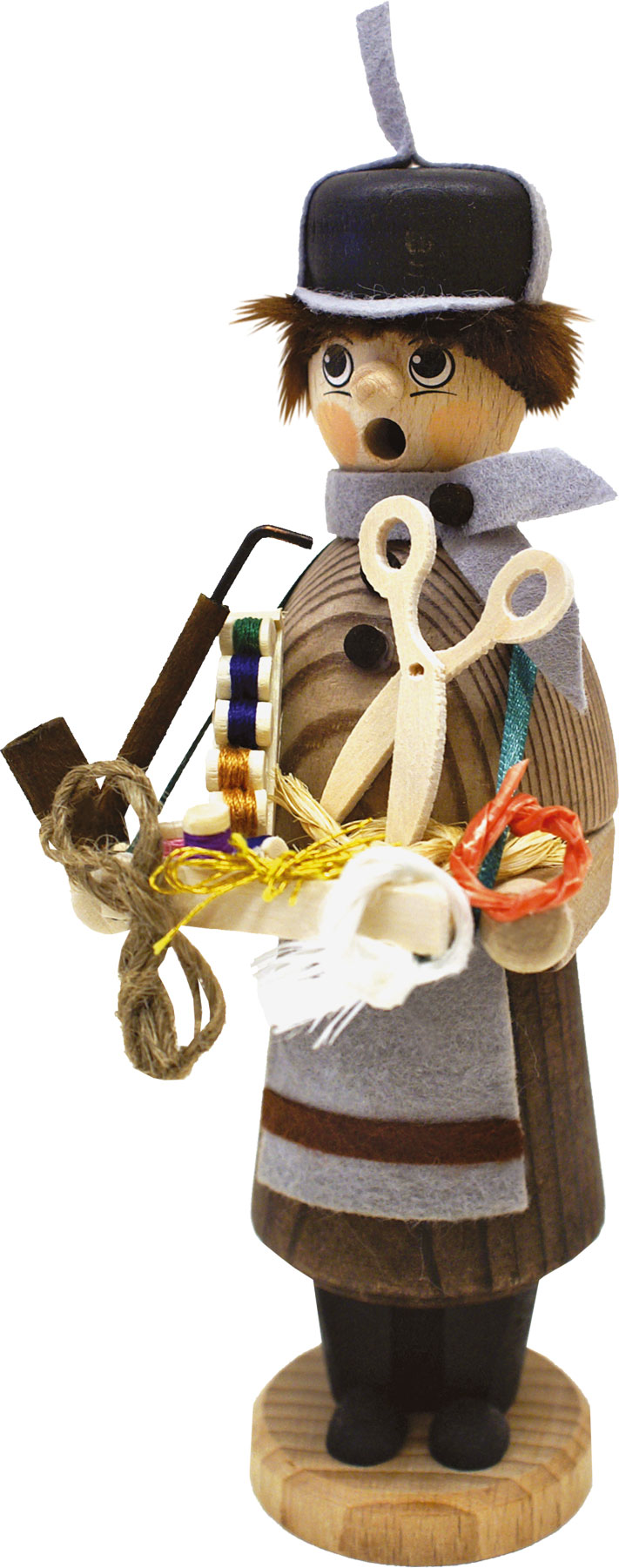 lasierter Naturpaffer, haberdasher