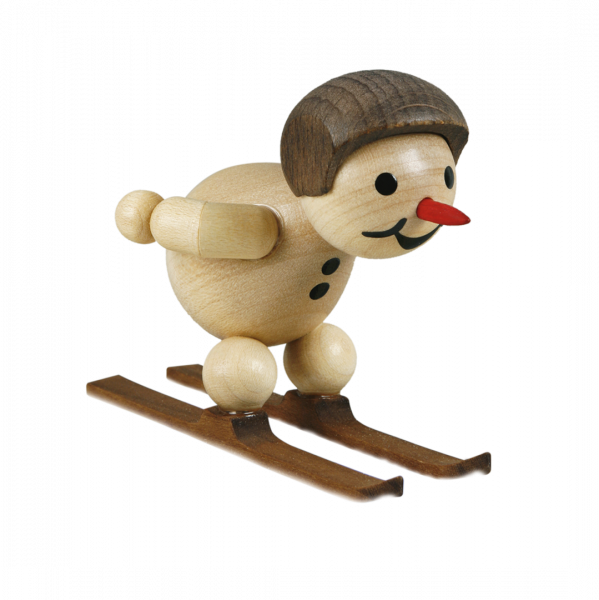 Snowman, junior, ski jump with helmet 5 cm