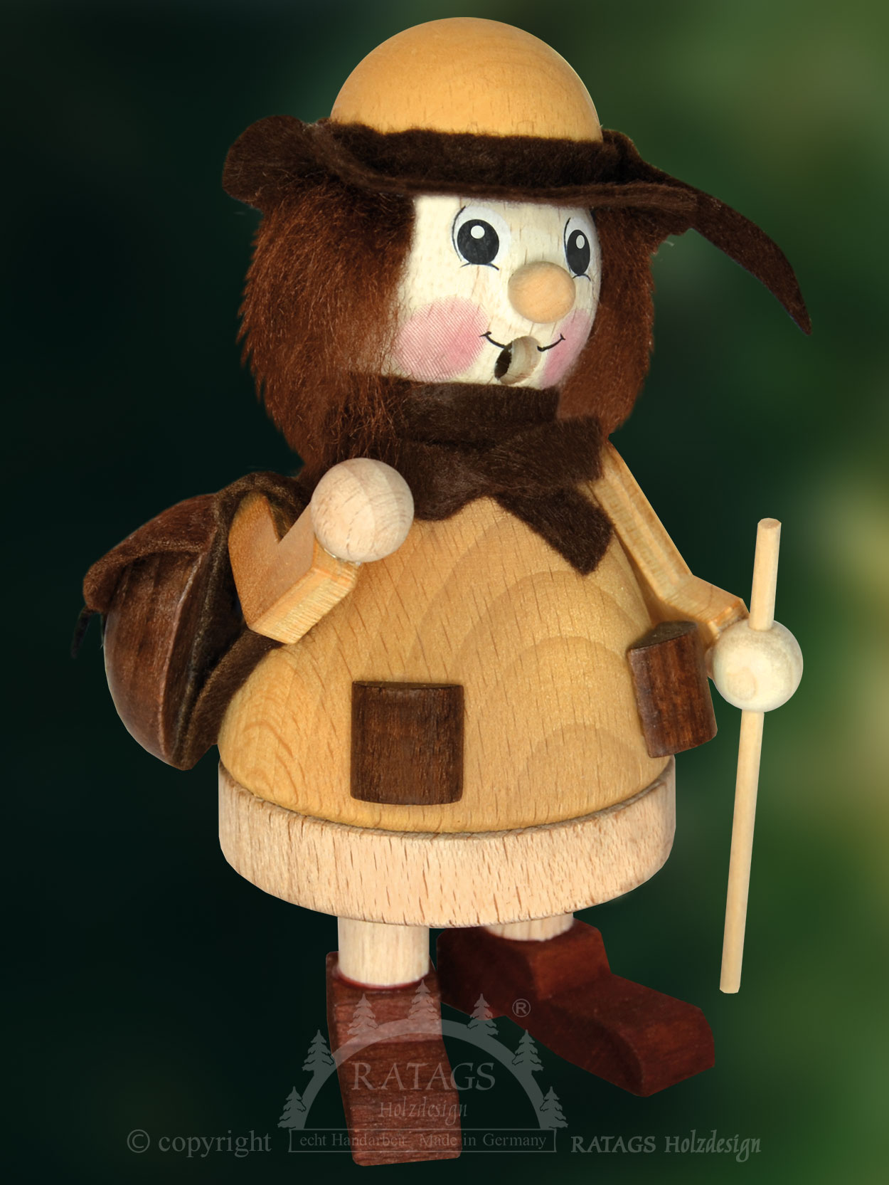 Räuchermännchen, Spaziergängerin