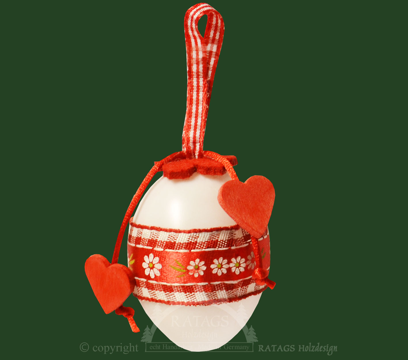 Tree decoration Easter decoration egg made of plastic, with accessories