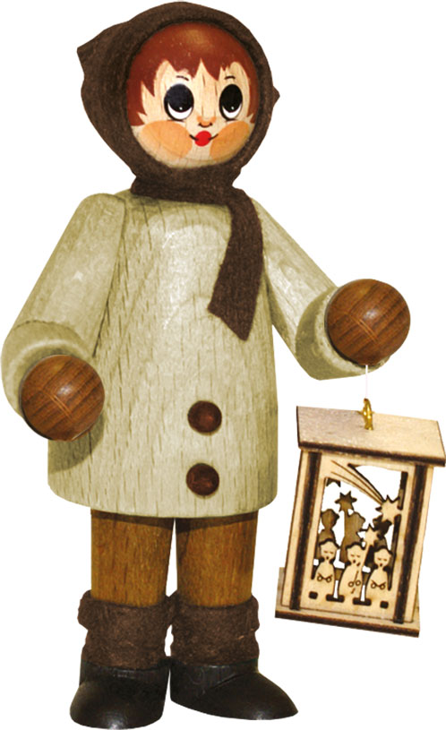 Figur groß, Laternenkind grün